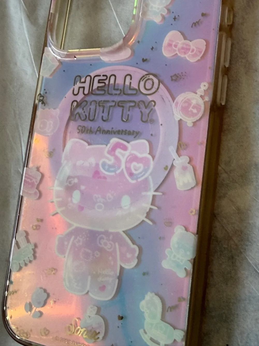 Sonix Hello Kitty 50th Anniversary iPhone 15 Pro Max Case & Matching Magnet Ring